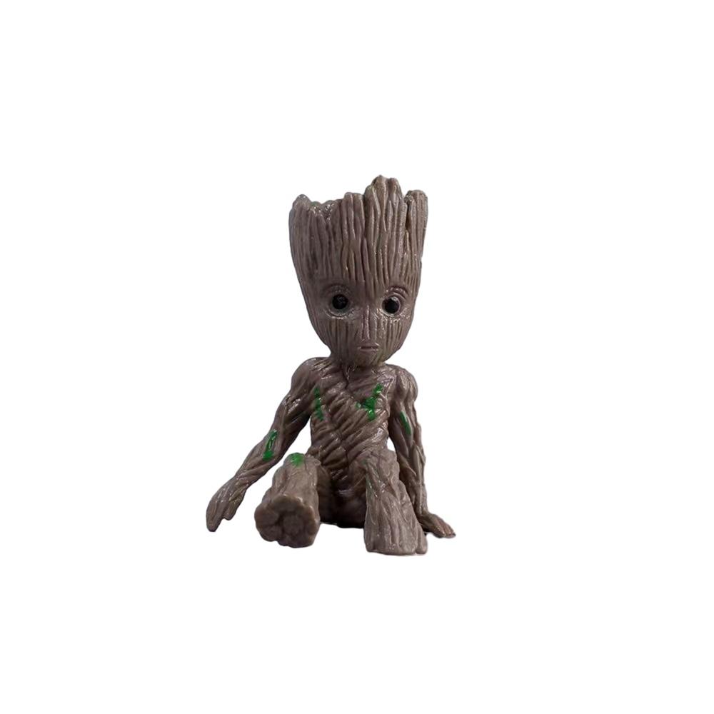 Solid Marvel Avengers Groot Cake Decoration For Cross-border Scenic Area Animal Shape