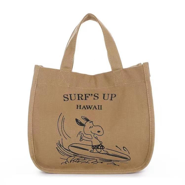 

Large Capacity Canvas Fashion Commuting Work Outgoing Solid Color Casual Artistic Tote Shoulder Underarm Bag for Women A random small canvas bag