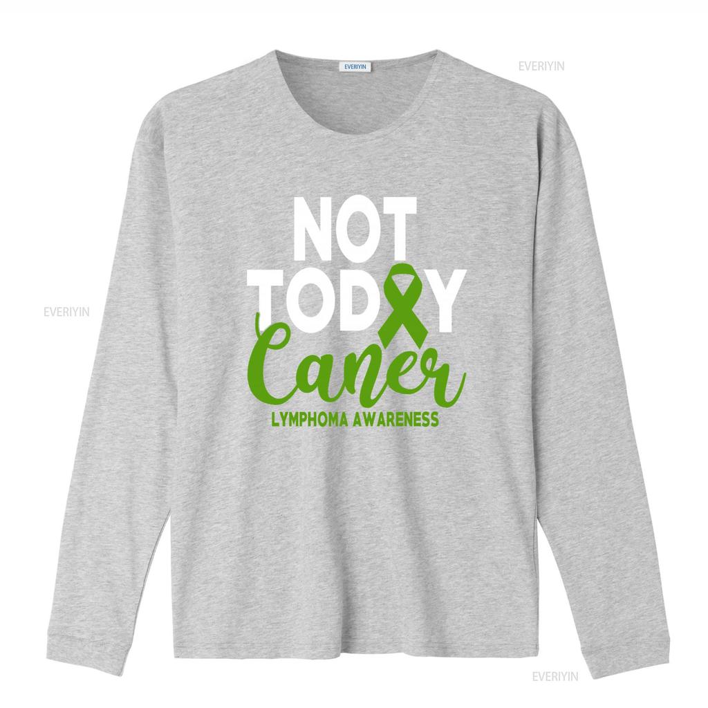 Cancer Lymphoma Awareness Green Non Hodgkins T Shirt vintage Washed fashion Unisex Soft homme Versatile streetwear Stretched