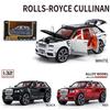 1/32 Scale Exclusive Alloy Metal Pull Back Die-cast Car CULLINAN MASORY Diecast Metal Pullback Toy Car with Openable Doors,Light Music Gifts Toy