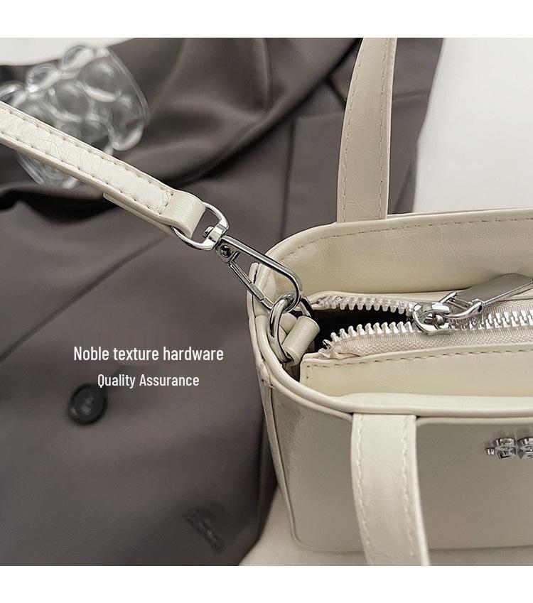Chaonan Style Women's Shiny Red Crossbody Handbag - High-End Fashion Travel Bag