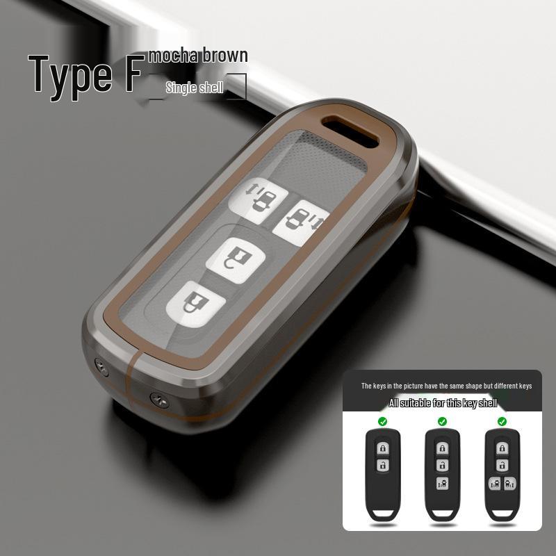 Honda Car Key Case for N-BOX, N-ONE, N-WGN, N-VAN Models - Key Shell Bag