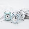 Student Desk Clock: Creative Silent Alarm, Metal Mini Table Clock, Cute Decorative Pocket Watch for Dorms