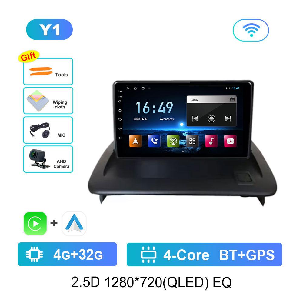 Car Radio Multimedia Player DSP Stereo Android 14 WiFi for Volvo C30 S40 V50 C70 2004 - 2012 GPS Navigation 4G Bluetooth