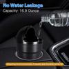Trasgo For Car Cup Holder Trash Can Small Mini Trash Can Car Office Household Trash Can (Black)