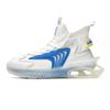 22 new mesh breathable casual shoes running shoes large size thick sole medium and high top sports shoes