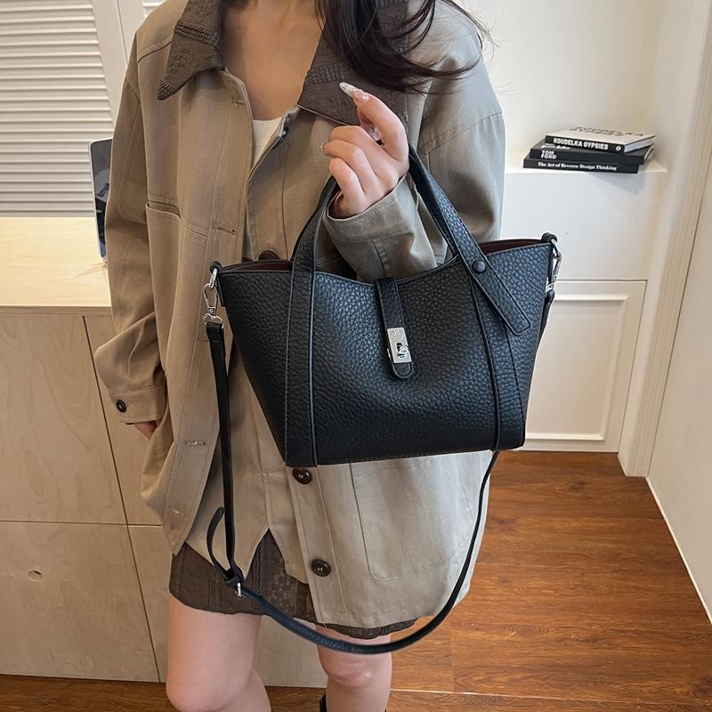 PU-Tragetasche Damen Mode Mini-Umhängetasche Lässig Tägliche Nutzung Crossbody-Handtasche mit Metallschnalle
