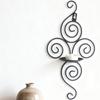 European Style Wrought Iron Candle Holder - Creative Wall Hanging Candle Holder For Wedding Home Decoration