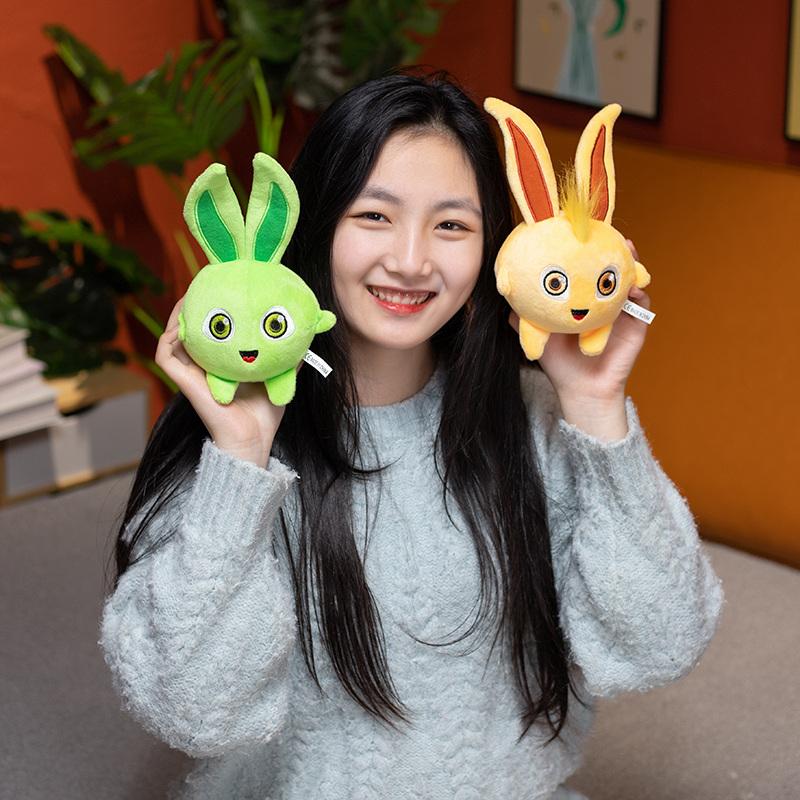 Kawaii Sunny Bunnies Plush Toys Cartoon Rabbit Plushie Doll Stuffed Animals Room Decor Kids For Baby Girls Kids Birthday Gifts