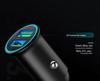 60W Mini PD USB-C Car Charger for Apple & Huawei with QC3.0 Compatibility