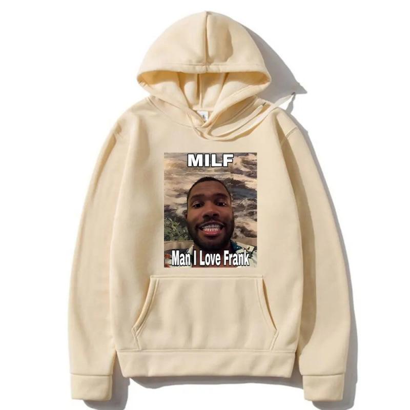 Funny Milf Man I Love Frank Meme Hoodie Blond Hi
