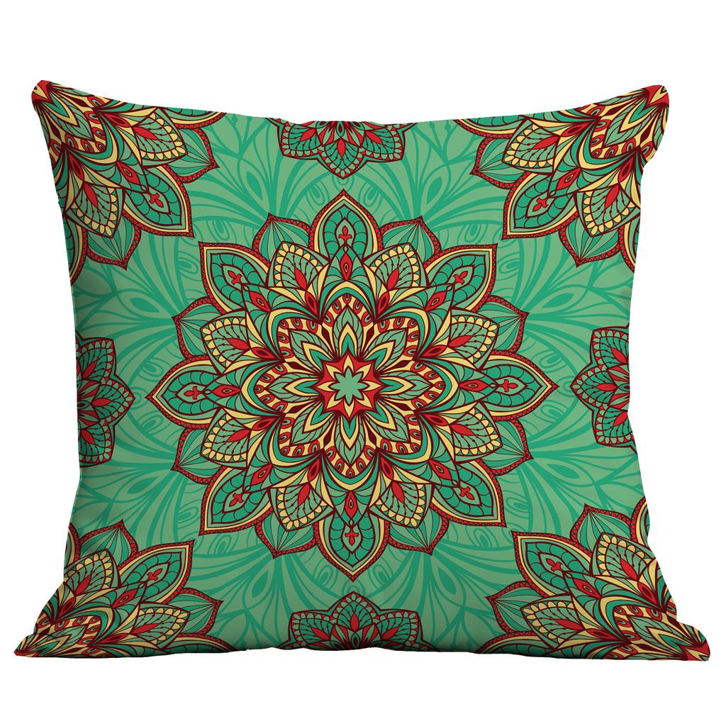 Ethnic Style Mandala Pillowcase New Style Painted Geometric Art Abstract Home Decoration Pillow Cushion Cover