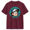 Dipper Pines Head TShirts Unisex GGravity Falls Novelty Pure Cotton Tee Shirt Crew Neck Short Sleeve T Shirts Original Clothing