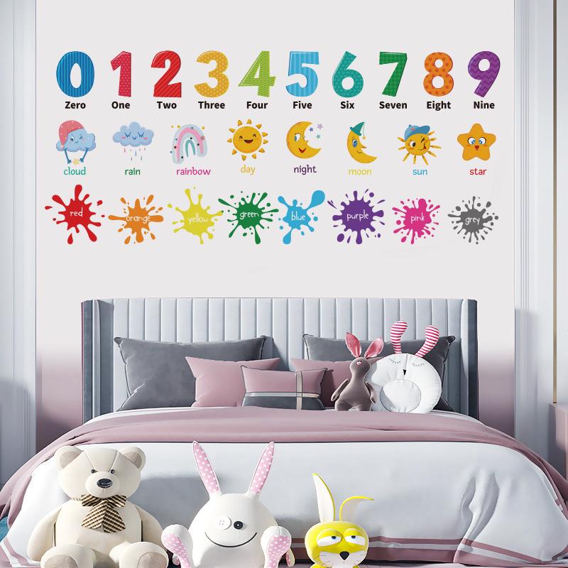 Child-Friendly Vietnamese Alphabet Decals for Vibrant Learning Environment