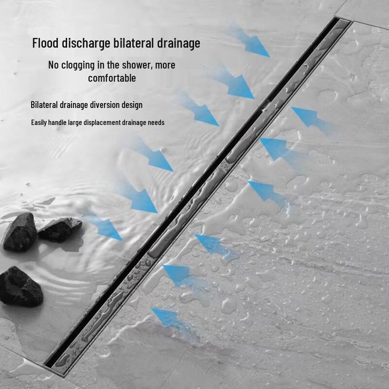 MDNG Ultraúzký lineární nerezový podlahový žlab