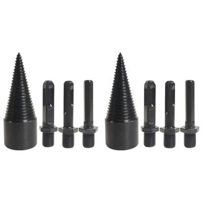32mm Firewood Drill Bit Wood Splitter Screw Cones Bit for Hammer Drill(StyleB) Q