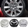 52/56/60mm Car Center Hub Caps Wheel Covers Caps for Mazda CX3 CX5 Atenza MX3 2 3 6 323 626 RX8 RX7 Protege Axela Speed 6