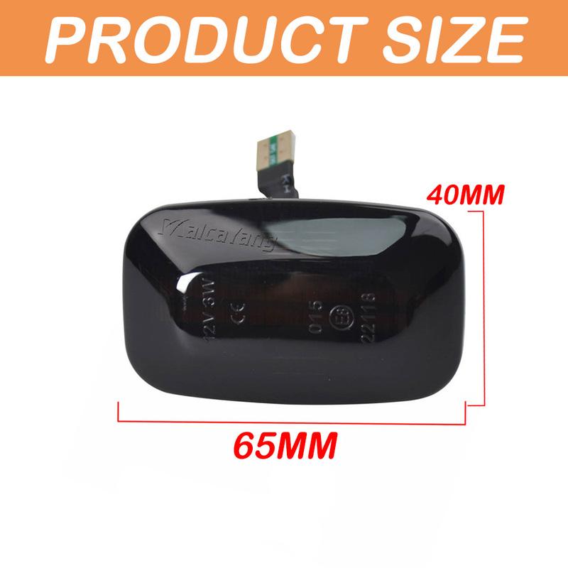 For Toyota Landcruiser 70 80 100 Series Car Led Dynamic Side Marker Turn Signal Light Sequential Blinker Light