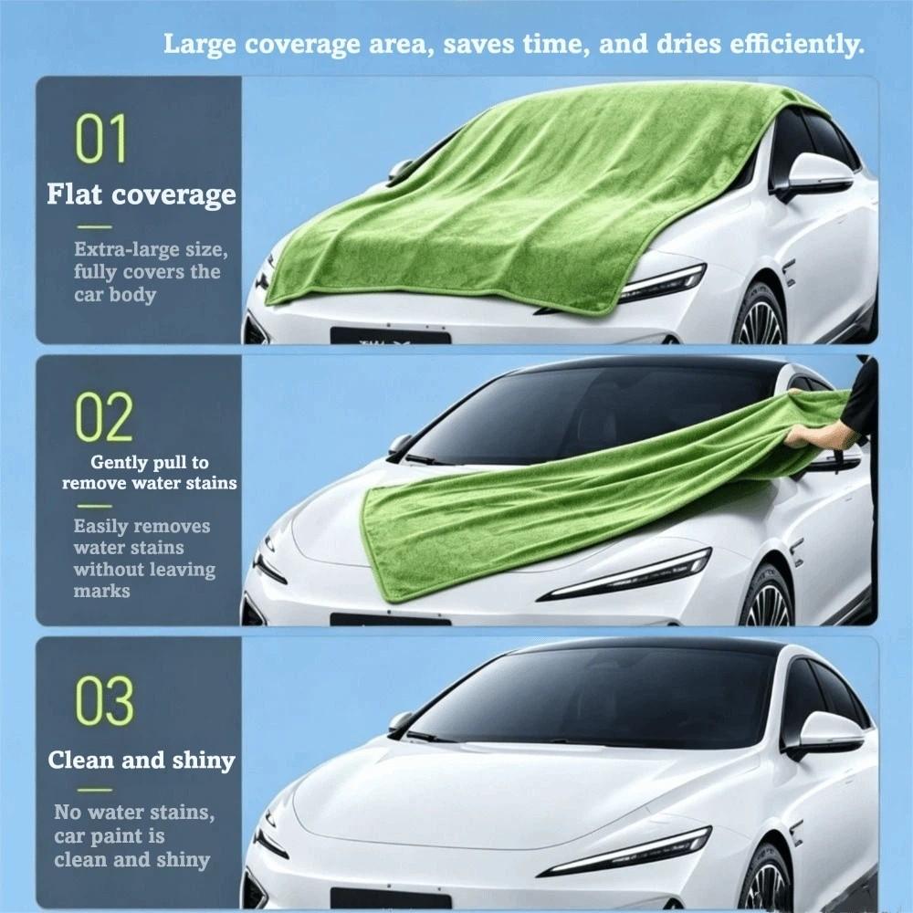 Super Absorbent Car Drying Towel Scratch-Free Auto Detailing Rag Drying Towel Vehicle Drying