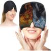 Migraine Relief Hat Headache Hat Gel Hot Cold Therapy Ice Cap For Relieve Pain Ice Hat Eye Mask Stress Pressure Pain Relief