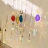 Original Stone Crystal Sun Catcher Natural Wind Chime Pendant Funny Rainbow Maker  Living Room