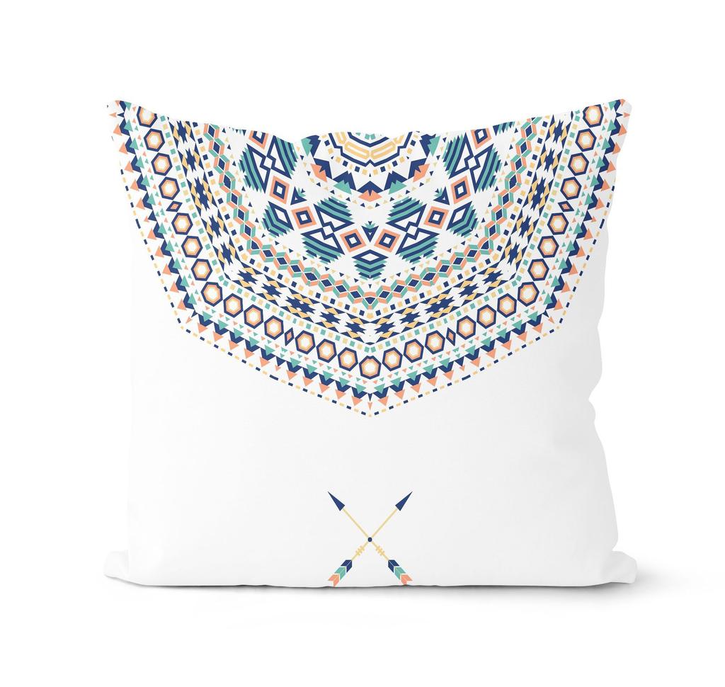 Vintage Abstract Geometric Home Style Pattern Cushion Cover Pillowcase Home Sofa Decor Pillowcase