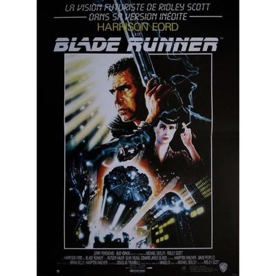 Blade Runner Original Small Format Cinema Poster (53x40 Cm Rolled) R1990 Ridley Scott Harrison Ford