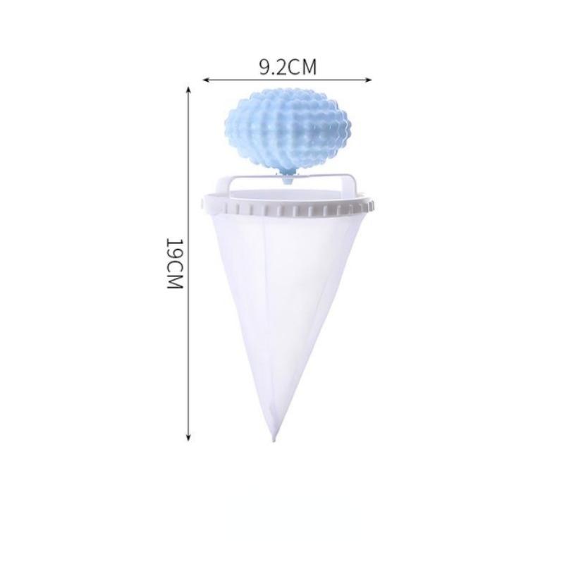 Reusable 2-in-1 Laundry Hair Removal and Lint Remover, Filter Screen, Hair Filter Screen, Washing Machine Clothes Cleaning Mesh Bag