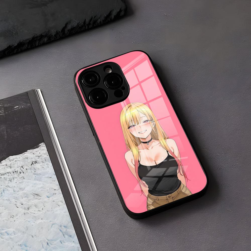 Sono Bisque Doll Wa Koi Wo Suru Phone Case For IPhone 17 Air 16 E Pro Max 15 14 13 Mini 12 Pro 11 Max Plus Black Glass Cover