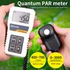 PAR Meter Digital Quantum Photosynthetic Activity Radiation PPFD Waterproof Sensor Plants Data Record Light Meter APM130