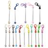 Multipurpose 20 Pieces Metal Rods Charm for Earrings and Necklaces Jewelry Making Stylish Sturdy Tone with Eye Pins