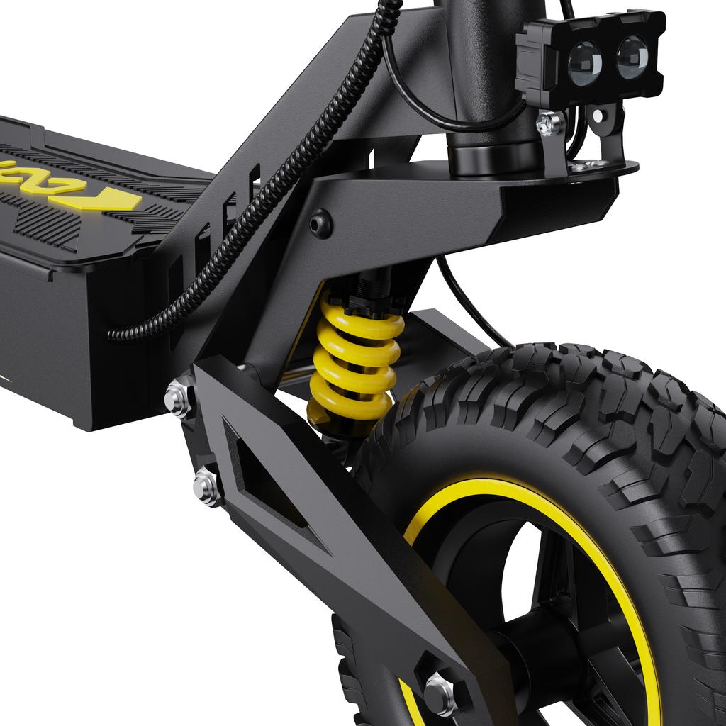 OOTD T10 Electric Scooter 11-Inch Off-road Tire All Terrain 48V13.5AH Battery 900W Motor Peak EScooter City Commuting Scooter Urban Foldable E-Scooter