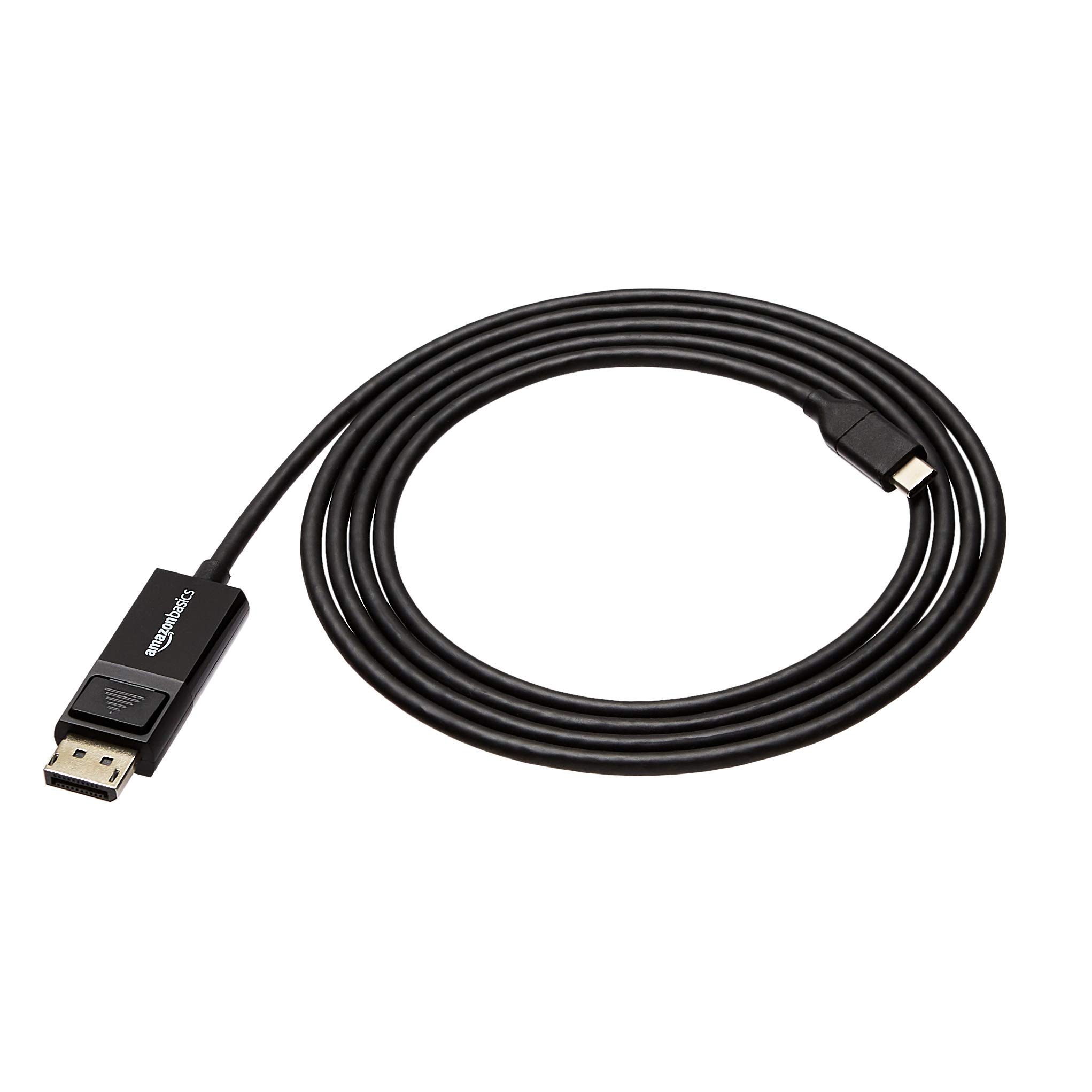 

Amazon Basic USB-C DisplayPort Cable for Tablets, Bidirectional, 1.8m, Black