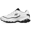 Skechers After Burn M.fit Artificial Leather Low top Chunky Sneakers White 50127-WNV
