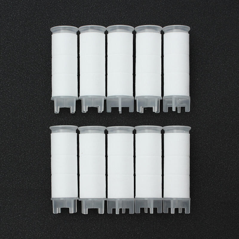 Duschfilter 10-teiliges Set Ersatz Rostentfernungsfilter
