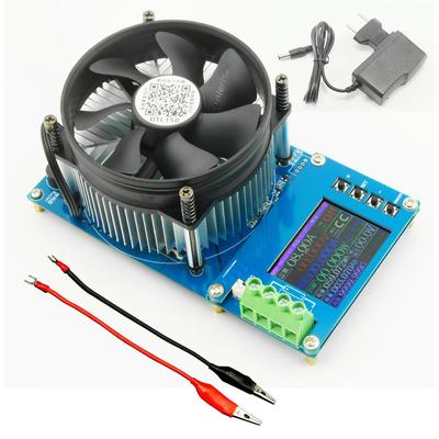 150W 20A Adjustable Constant Current Electronic Load 2.4inch TFT Color Display 4 Working Modes USB