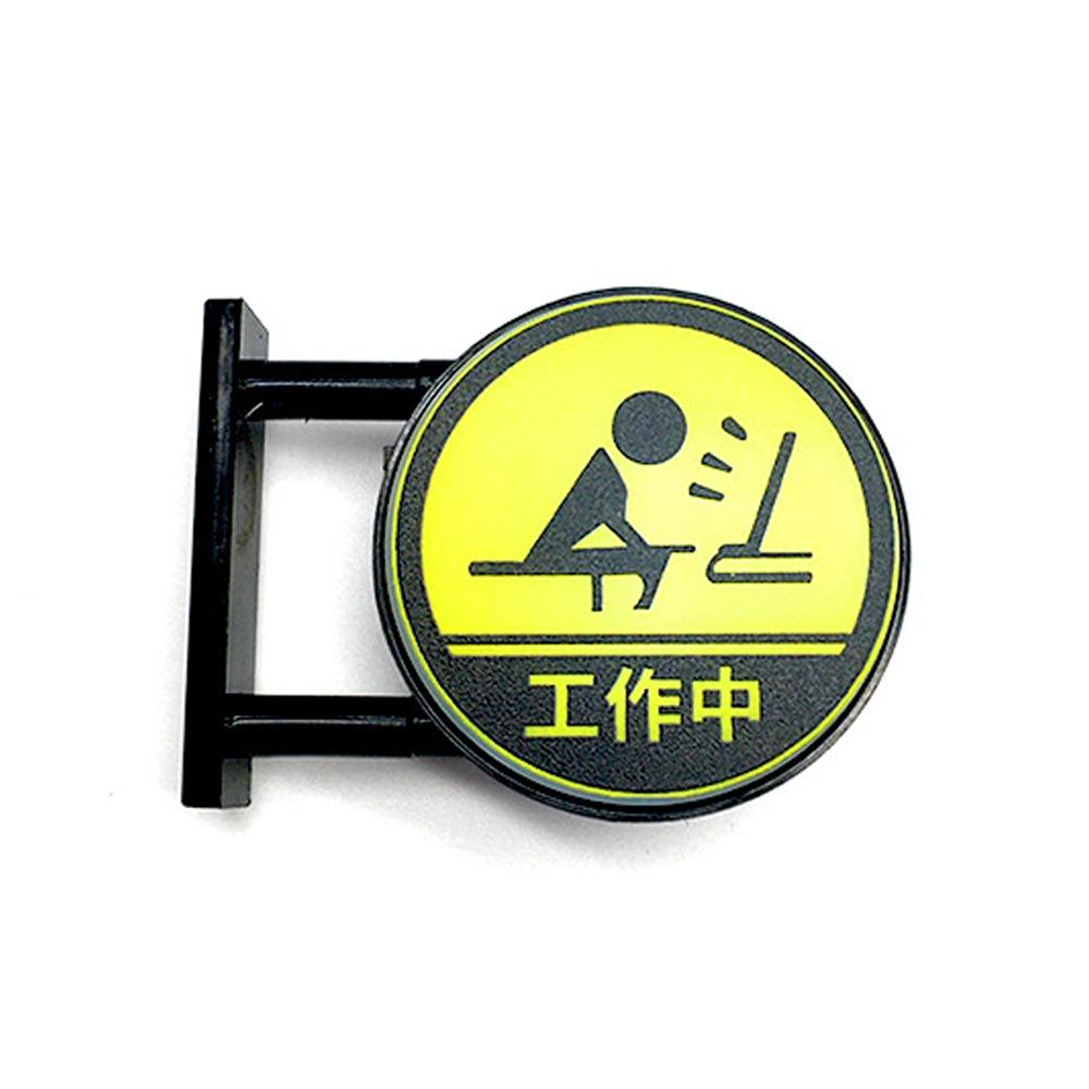 Novelty Glowing Magnetic Advertising Sign Plastic LED Fridge Magnet Light Sign Store Signboard
