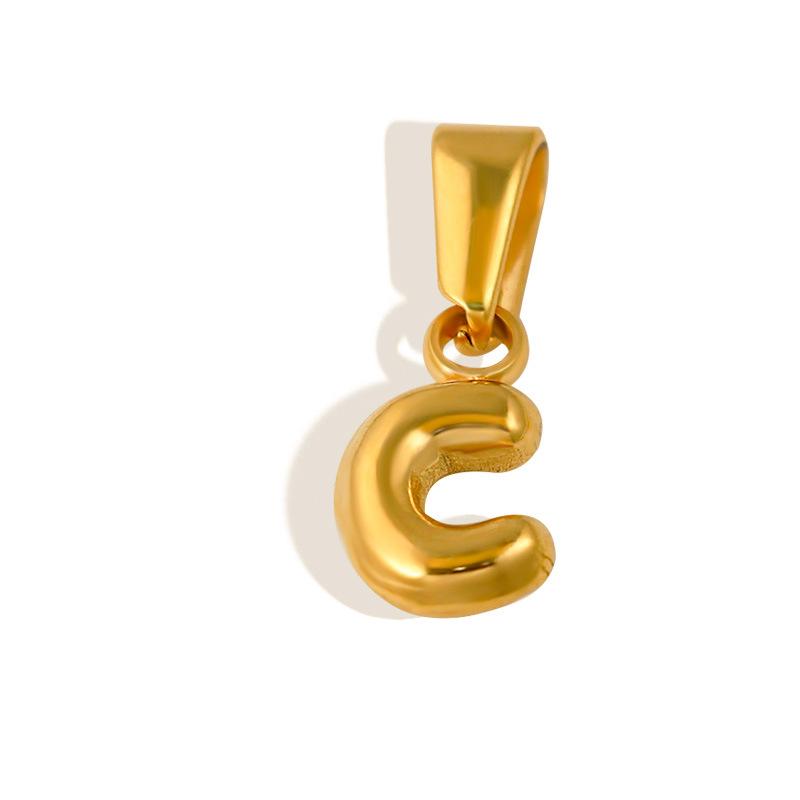 3Pcs Mini Bubble 26-letter English Letter Pendant Suitable for Necklace Making DIY Jewelry Gift Making Waterproof Jewelry