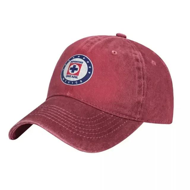 

NEW Cruz Azul Futbol Club Baseball Cap for Unisex cotton Hats Adjustable Hat Fashion Casual Cap Truck driver Hat One Size