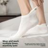 Washi Silk Women's Socks - Light Summer Style Boat-shaped Socks, Breathable and Sweat-absorbent, Ultra-thin Short and Invisible Socks