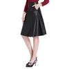 Genuine Women's Skirt Handmade  Lambskin Leather Soft Fashion Party Club Wear