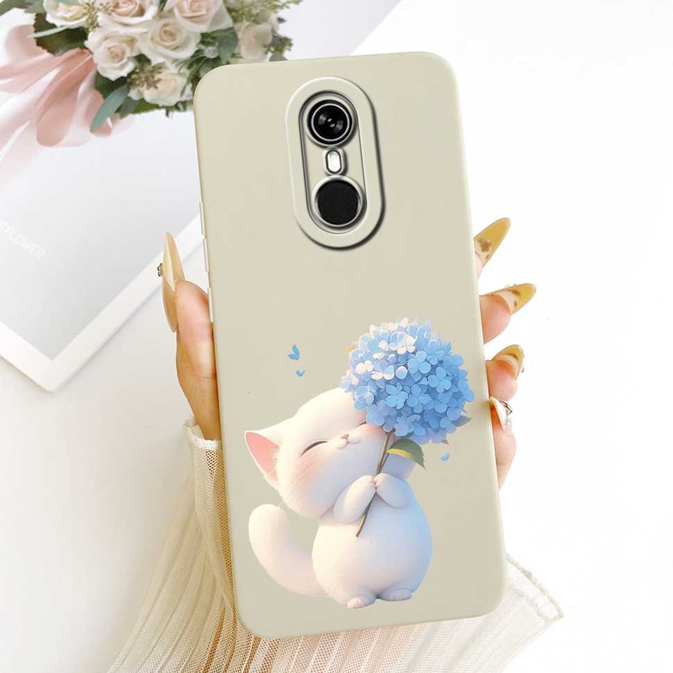 Luxury For Itel A33 5.0" Case Fashion Painted Flowers Silicone Back Cover Coque For ITEL A 33 a33 Full Protection Phone Shell