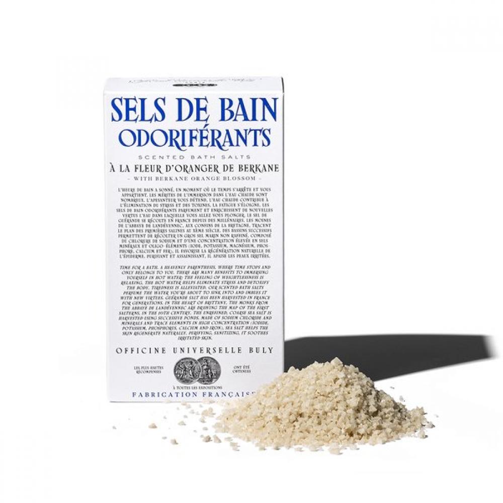 Officine Universelle Buly Scented Bath Salt 500g   Berken Orange Blossom Single option