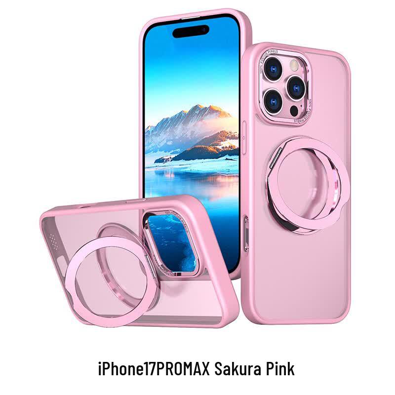 Прозрачный вращающийся магнитный чехол CAXITON, совместимый с Magsafe, для iPhone 17 Pro Max