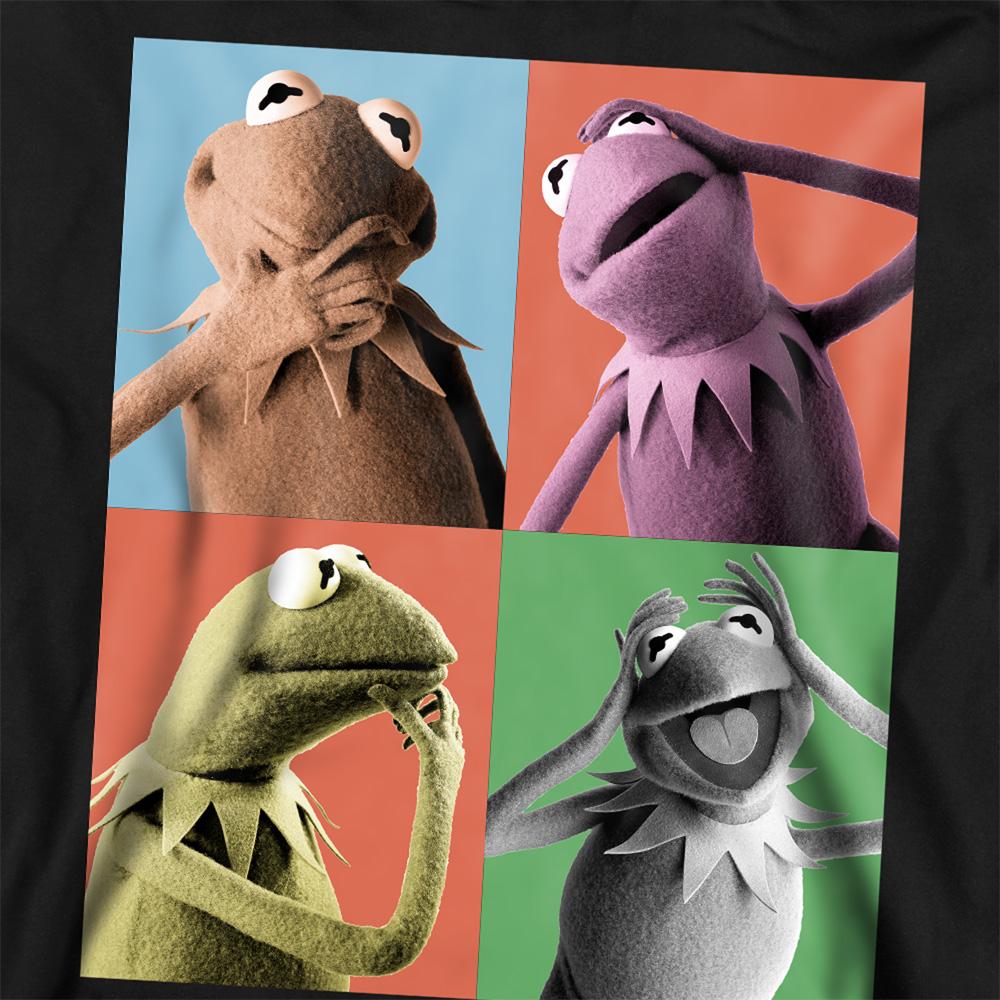 The Muppets Unisex Adult Kermit Poses Long-Sleeved Sweatshirt