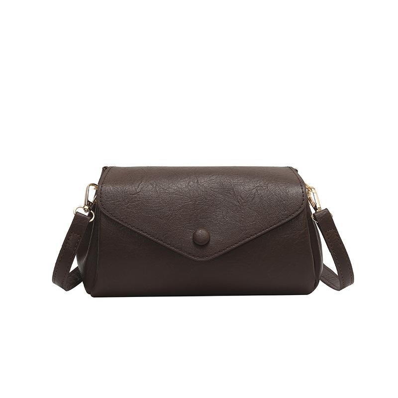 Small Bag Women S Fashion Pu Shoulder Messenger Bag Niche Design Texture Commuter Small Square Bag