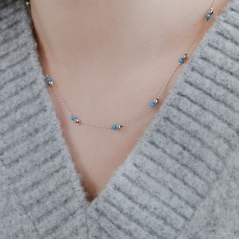 Primaute Iceing Ball Chain Necklace