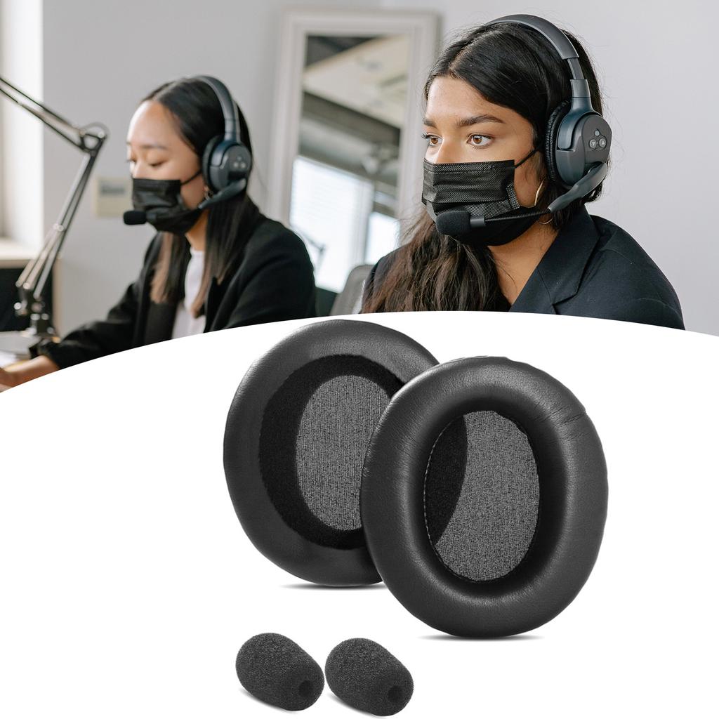 Replacement Earpads Ear Pad Cushions for Microsoft Lifechat LX-3000 Headphones Sponge Cover Case Earphone Repair Parts