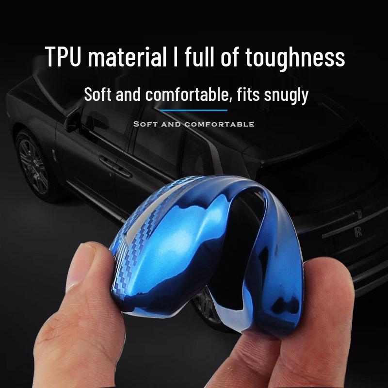 Ford Model A Carbon Fiber Pattern TPU Car Key Protective Case