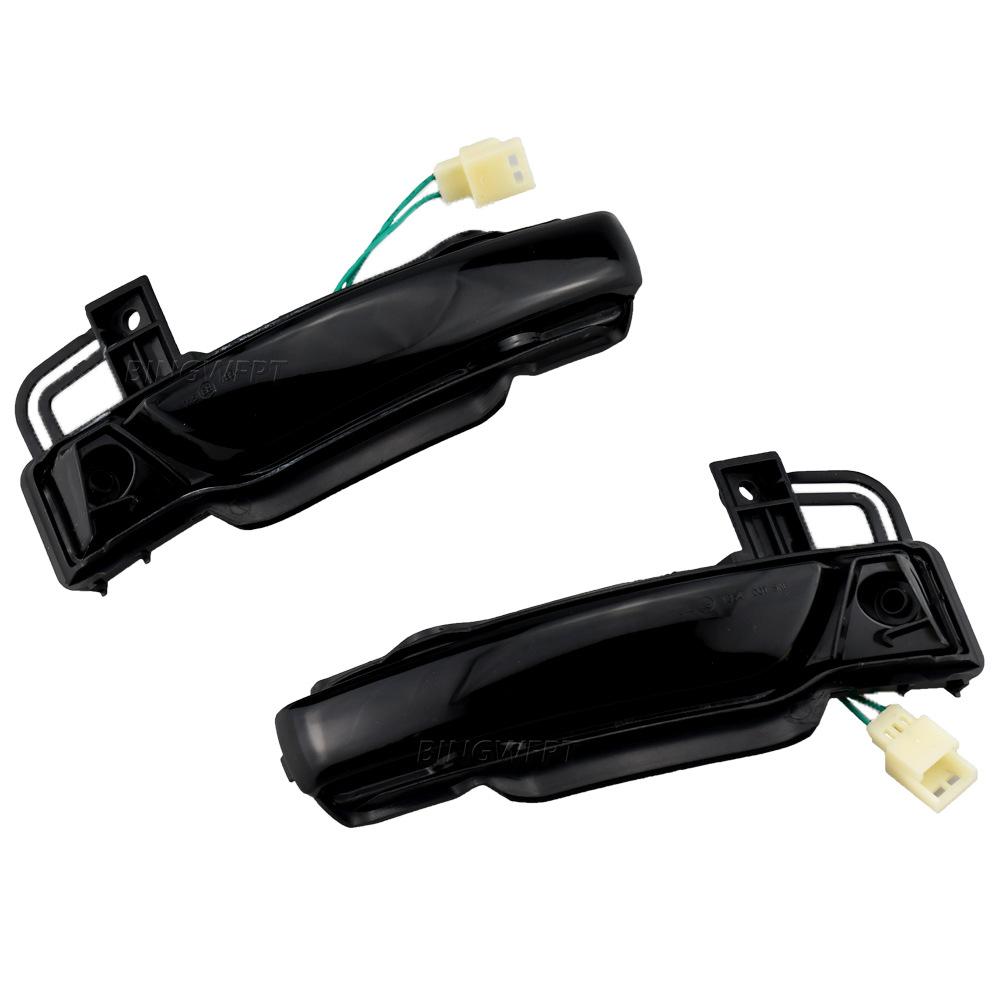 Water Light Reversing Mirror Light Yellow Light Water Rearview Mirror Turn Signal Suitable for Jeep Grand Cherokee 11-20 Models